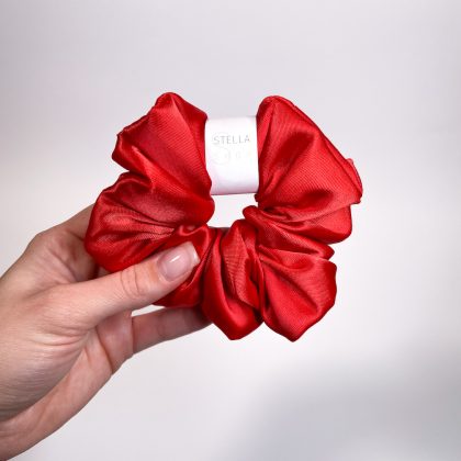 Red Scrunchie Medium