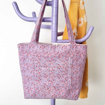 Torba Puff VINTAGE Purple