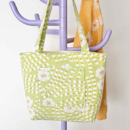 Torba Puff VINTAGE Green Field