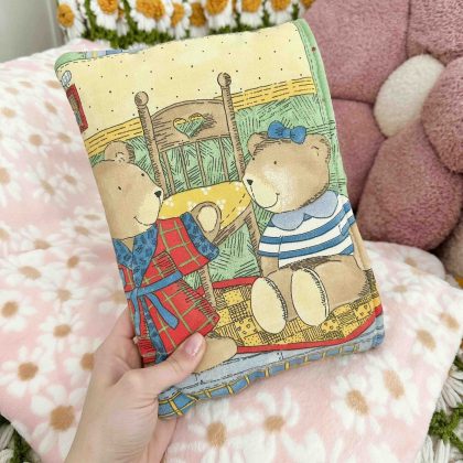 Book Sleeve VINTAGE Bear