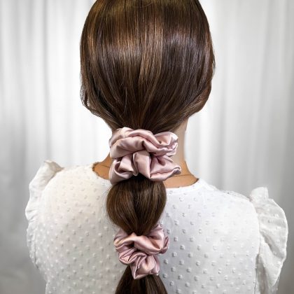 Light Pink Scrunchie Medium