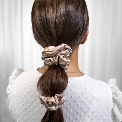 Cappuccino Scrunchie Medium