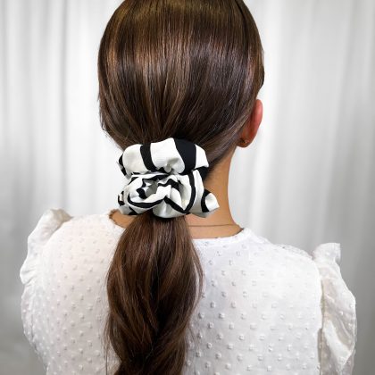 Zebra Scrunchie Medium