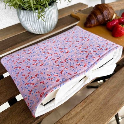 Book Sleeve VINTAGE Purple