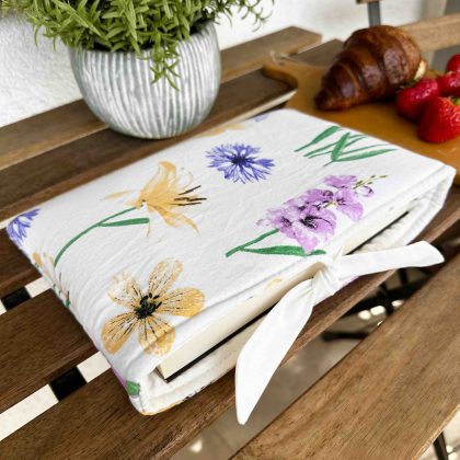 Book Sleeve VINTAGE Botanical