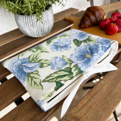 Book Sleeve VINTAGE Linum