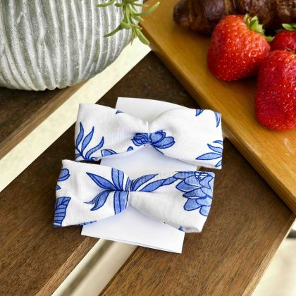 Zestaw Kokardek Mini VINTAGE Ice Flower