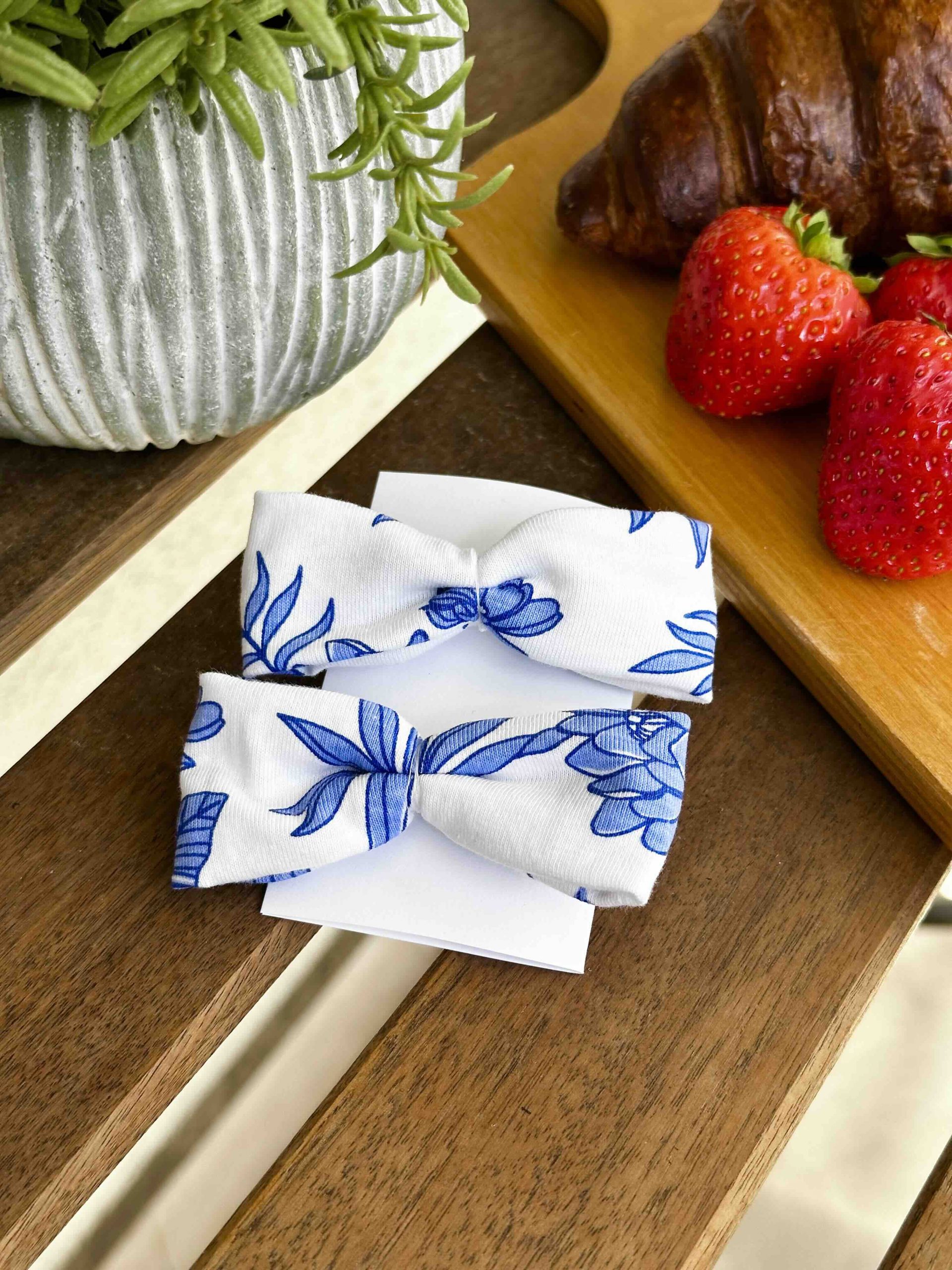 Zestaw Kokardek Mini VINTAGE Ice Flower